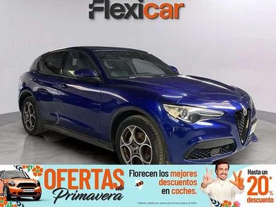 Usado Alfa Romeo Stelvio Sprint 200 CV (147 kW) 2022 Azul SUV