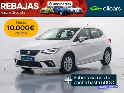 Usado Seat Ibiza Style 110 CV (80 kW) 2022 Blanco Utilitario