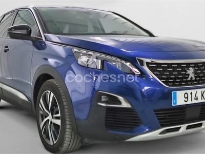 Usado Peugeot 3008 Allure 130 CV (95 kW) 2018 Azul SUV