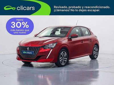 Usado Peugeot 208 Active 102 CV (75 kW) 2019 Rojo Utilitario