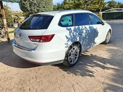 Blanco Usado 2014 Seat Leon ST Style Familiar | 8800 € (Precio justo)