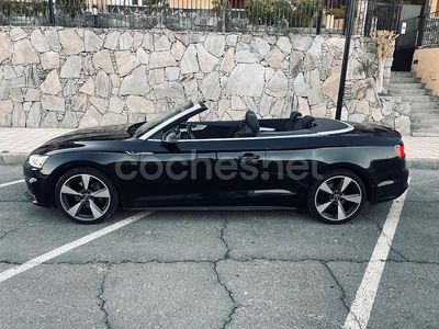 Negro Usado 2018 Audi A5 Cabriolet S-Line Descapotable | 29.900 €