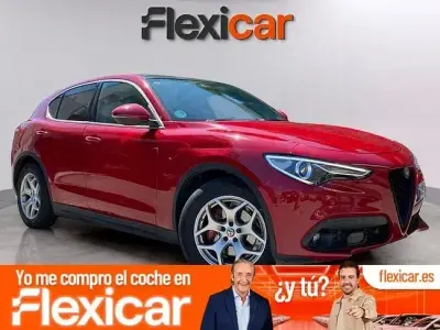 Usado Alfa Romeo Stelvio 160 CV (117 kW) 2020 Rojo SUV