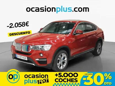 Brugt BMW X4 190 HK (139 kW) 2017 Rød SUV
