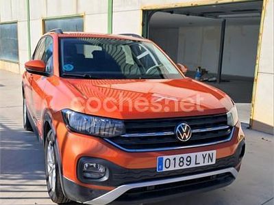 Usado VW T-Cross Advance 110 CV (80 kW) 2022 Naranja SUV