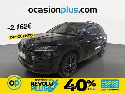 Usado Skoda Karoq SportLine 150 CV (110 kW) 2021 Negro SUV