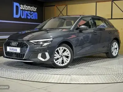 Usado Audi A3 Advanced Plus 110 CV (80 kW) 2021 Gris Berlina