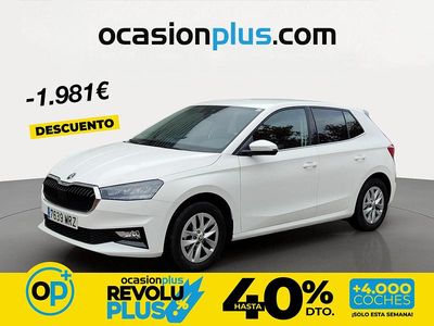 Usado Skoda Fabia Selection 95 CV (69 kW) 2024 Blanco Berlina