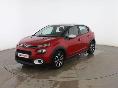 Usado Citroën C3 Feel 82 CV (60 kW) 2017 Rojo Berlina
