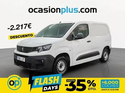 Usado Peugeot Partner S 98 CV (72 kW) 2022 Blanco Monovolumen