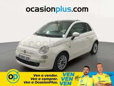 Usado Fiat 500 Lounge 69 CV (50 kW) 2015 Blanco Berlina
