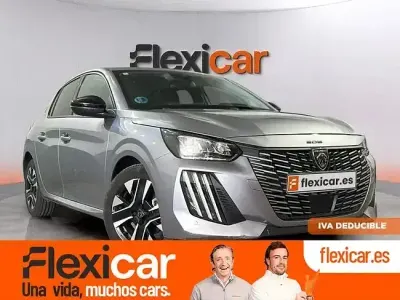 Usado Peugeot 208 Allure 100 CV (73 kW) 2025 Gris Utilitario