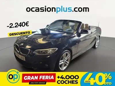 Usado BMW 220 190 CV (139 kW) 2017 Negro Descapotable