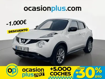 Usado Nissan Juke Acenta 110 HP (80 kW) 2017 Branco SUV