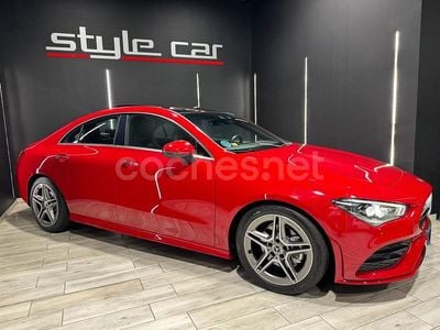Usado Mercedes CLA180 136 CV (100 kW) 2019 Rojo Berlina
