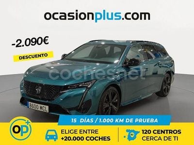 Azul Usado 2022 Peugeot 308 SW GT Familiar | 21.990 € (Buen precio)