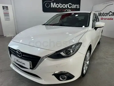 Usado Mazda 3 150 CV (110 kW) 2016 Blanco Berlina