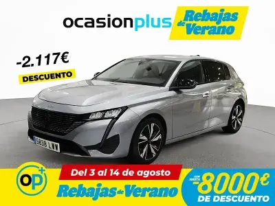 Usado Peugeot 308 Allure 130 CV (95 kW) 2022 Gris / plata Berlina