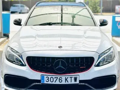 Usado Mercedes C63S AMG AMG 510 CV (375 kW) 2016 Blanco Familiar