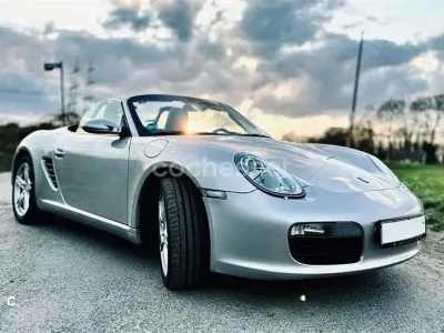 Usado Porsche Boxster 240 CV (176 kW) 2006 Gris / plata Descapotable