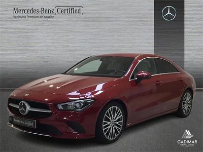 Usado Mercedes CLA200 150 CV (110 kW) 2021 Rojo Berlina
