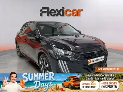 Usado Peugeot 208 Allure 100 CV (73 kW) 2025 Negro Utilitario