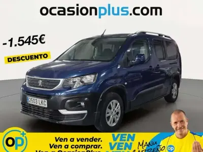 Usado Peugeot Rifter Active 131 CV (96 kW) 2020 Azul Monovolumen