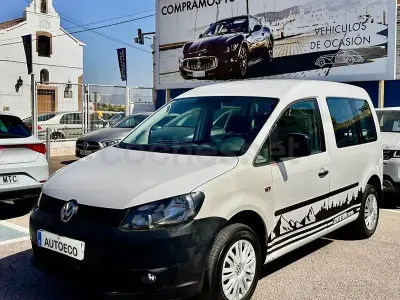 Usado VW Caddy Pro 75 CV (55 kW) 2014 Blanco Monovolumen
