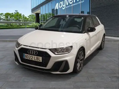 Usado Audi A1 Sportback S-Line 116 CV (85 kW) 2019 Blanco Utilitario