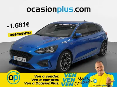 Usado Ford Focus ST-Line X 150 CV (110 kW) 2020 Azul Berlina