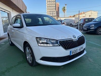 Usado Skoda Fabia Ambition 95 CV (69 kW) 2018 Blanco Berlina