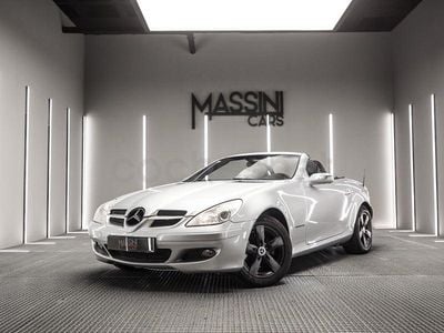 Usado Mercedes SLK200 163 CV (119 kW) 2005 Gris / plata Descapotable