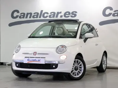 Usado Fiat 500C Lounge 69 CV (50 kW) 2013 Blanco Descapotable