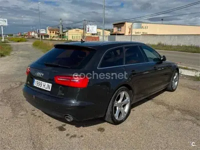 Usado Audi A6 204 CV (150 kW) 2012 Negro Familiar