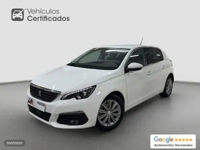 Usado Peugeot 308 Allure 100 CV (73 kW) 2020 Blanco Berlina