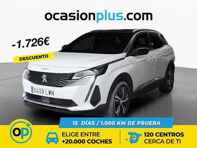 Blanco Usado 2022 Peugeot 3008 GT SUV | 18.990 € (Precio justo)