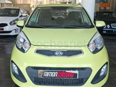 Usado Kia Picanto 85 CV (62 kW) 2014 Amarillo Utilitario