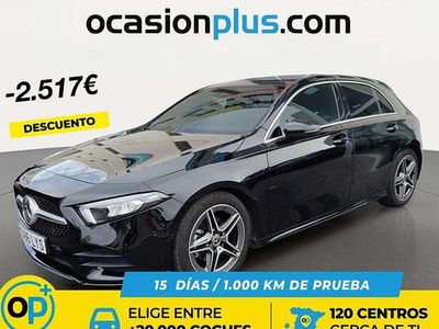 Usado Mercedes A180 116 CV (85 kW) 2022 Negro Utilitario