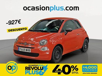 Usado Fiat 500 70 CV (51 kW) 2023 Naranja Utilitario
