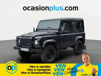Usado Land Rover Defender 122 CV (89 kW) 2008 Negro Familiar