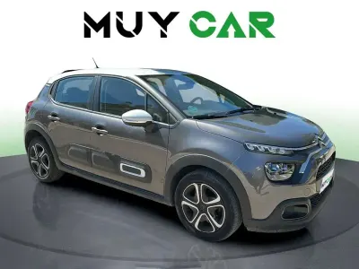 Usado Citroën C3 Feel 82 CV (60 kW) 2022 Gris Utilitario