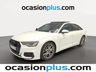 Usado Audi A6 S-Line 245 CV (180 kW) 2019 Blanco Berlina