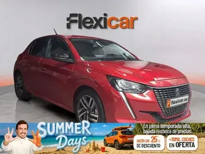 Usado Peugeot 208 Allure 100 CV (73 kW) 2023 Rojo Utilitario