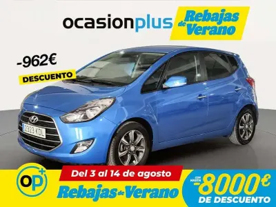 Usado Hyundai ix20 126 CV (92 kW) 2017 Azul Utilitario