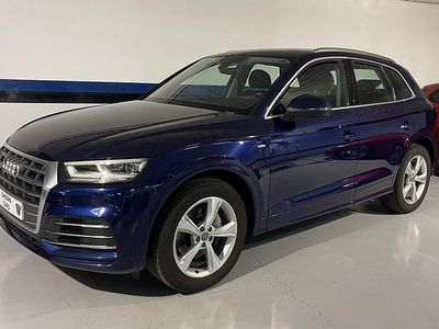 Usado Audi Q5 S-Line 163 CV (119 kW) 2020 Azul SUV