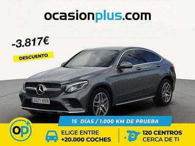 Usado Mercedes GLC250 211 CV (155 kW) 2018 Gris SUV