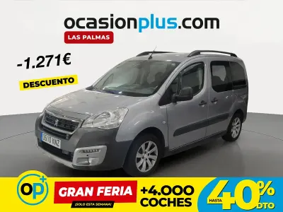 Usado Peugeot Partner 100 CV (73 kW) 2018 Gris