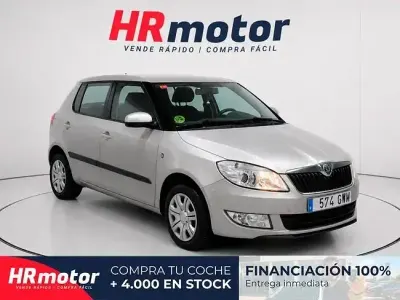Usado Skoda Fabia 90 CV (66 kW) 2010 Beige Utilitario