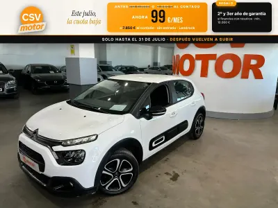 Usado Citroën C3 Feel 102 CV (75 kW) 2020 Blanco Utilitario