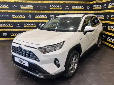 Usado Toyota RAV4 Hybrid Luxury 218 CV (160 kW) 2021 Blanco SUV